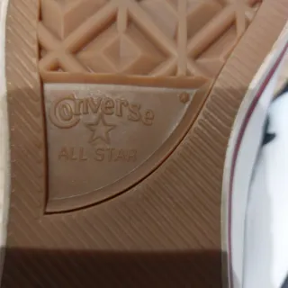 Converse All Star Piel Blancas y azul