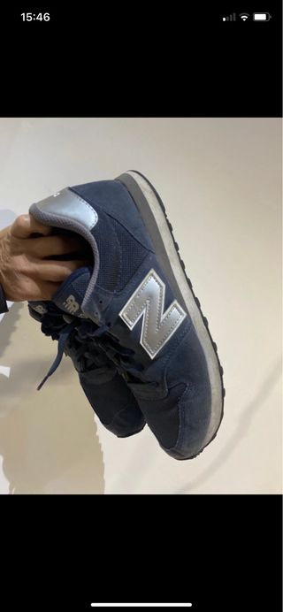 New Balance Blu/Argento Scarpe Uomo