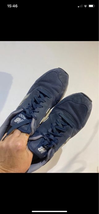 New Balance Blu/Argento Scarpe Uomo