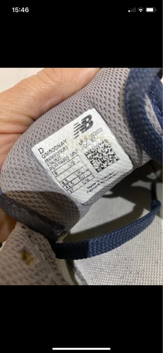 New Balance Blu/Argento Scarpe Uomo