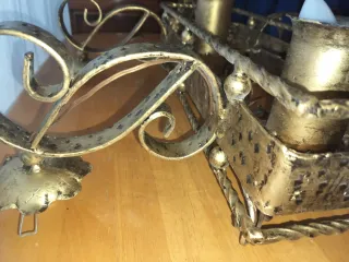 Lámpara de techo vintage con 8 puntos de luz