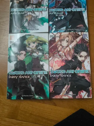 Novela ligera Sword Art Online 1-4