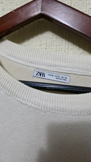 Jersey Zara Beige Talla XL