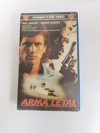 Arma Letal VHS Mel Gibson Danny Glover