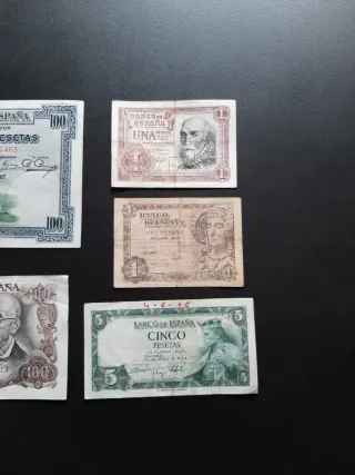 LOTE BILLETES DE ESPAÑA