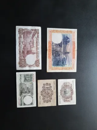 LOTE BILLETES DE ESPAÑA