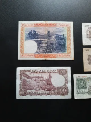 LOTE BILLETES DE ESPAÑA