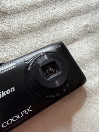 Nikon Coolpix S3600 Cámara Digital Negra