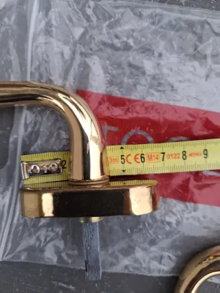 Maniglie Ottone Finestra (Coppia)