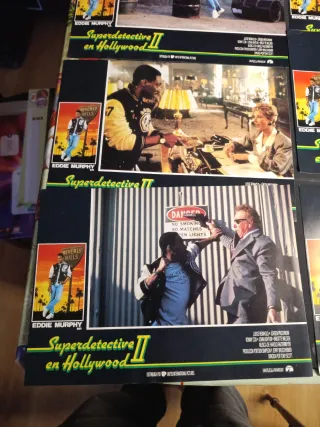 12 fotogramas cine Superdetective en Hollywood II