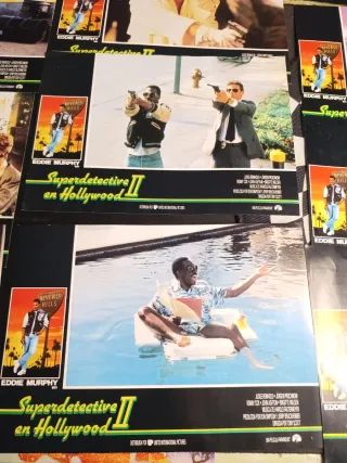 12 fotogramas cine Superdetective en Hollywood II