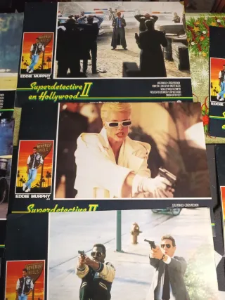 12 fotogramas cine Superdetective en Hollywood II