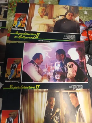 12 fotogramas cine Superdetective en Hollywood II