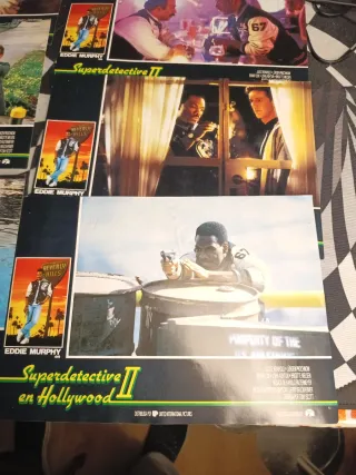 12 fotogramas cine Superdetective en Hollywood II