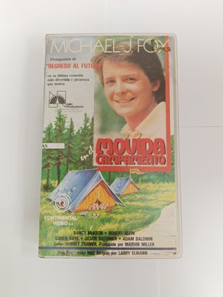 Película VHS Movida en el Campamento