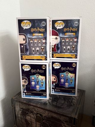 Funko Pop! Severus, Albus, Harry, Hermione