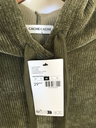 Jersey terciopelo verde