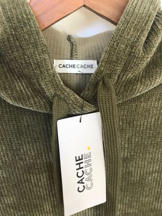 Jersey terciopelo verde