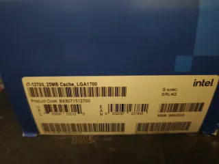 Intel i7-12700 12th Gen 65W CPU