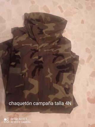 Chaquetón militar talla XL