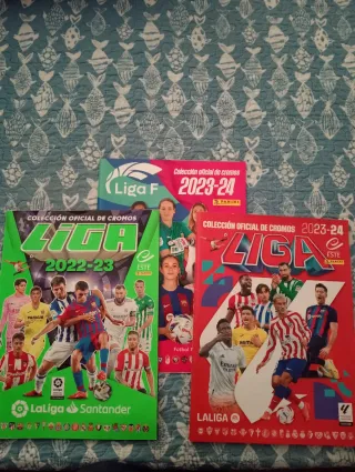 Álbumes de cromos de fútbol LIGA