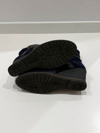 Botines Hispanitas Piel y Pelo Talla 37