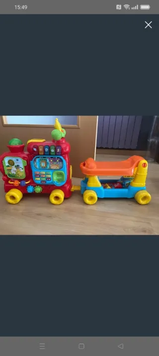 Tren multifuncional para bebés