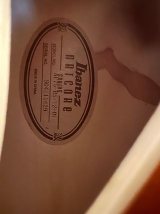 Ibanez UPGRADE con Pickups TV Jones USA e custodia