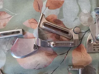 Prensatelas y caracoles para máquina de coser