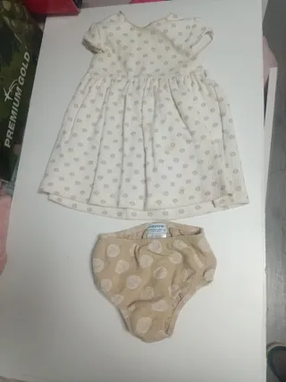 Vestido y braguita Mayoral 24 meses