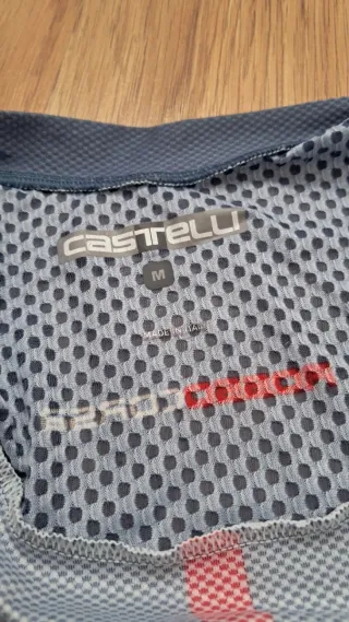 Maillot Castelli gris talla M