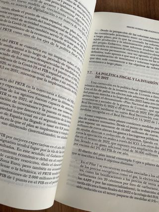 Política económica española: Lecciones