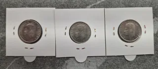 3 Monedas 5 Ptas 1980 SC, *80*81*82*