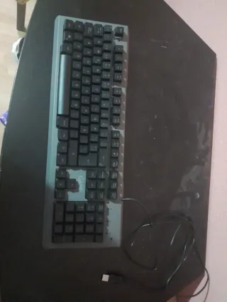 Teclado GAME Gris y Negro