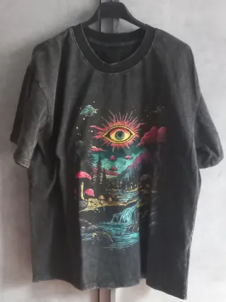T-shirt con occhio mistico M no brand