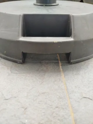 Base para sombrilla de exterior