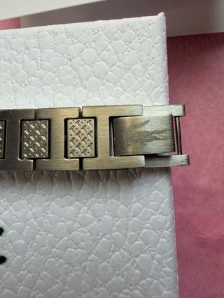 Pulsera Lacoste Plata