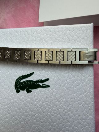 Pulsera Lacoste Plata