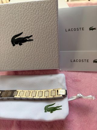 Pulsera Lacoste Plata