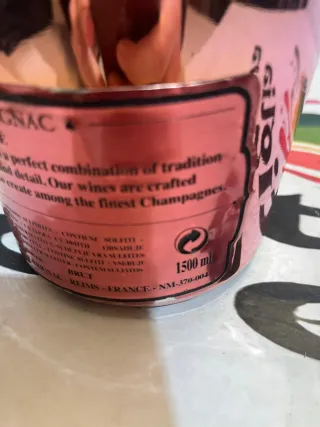 Bottiglia Vuota Magnum Armand De Brignac Rosa