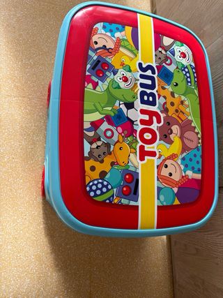 Caja de Juguetes Toy Bus para Niños