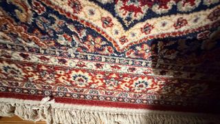 Alfombra Soumak P.10 Prestige Lana Beige/Roja