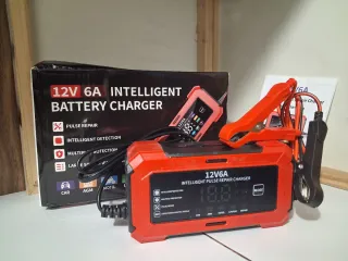 Cargador Batería Inteligente 12V 6A