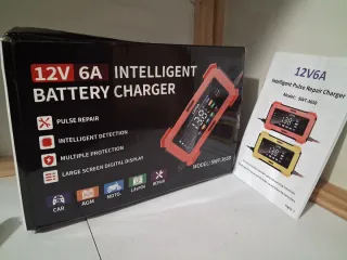 Cargador Batería Inteligente 12V 6A
