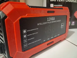 Cargador Batería Inteligente 12V 6A