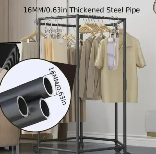 Burro perchero hexagonal nuevo