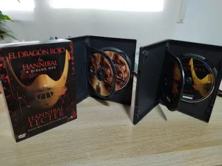 DVD El Dragón Rojo & Hannibal Coleccionista