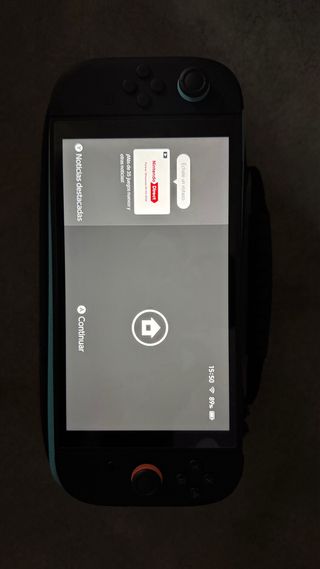 Nintendo Switch + Super Mario Odyssey + Funda