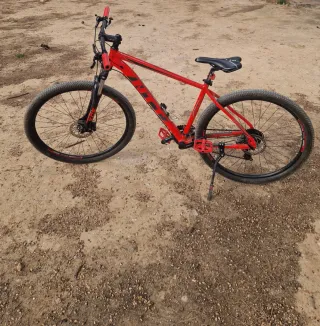 Bicicleta MTB Roja Ruedas 29"