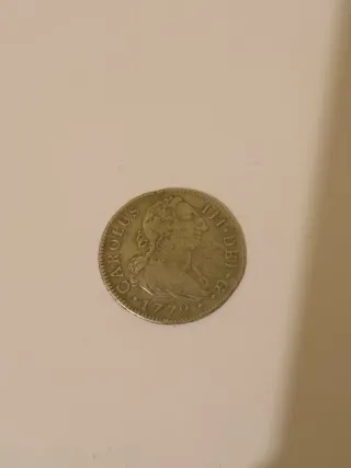 Lote de 4 monedas de plata